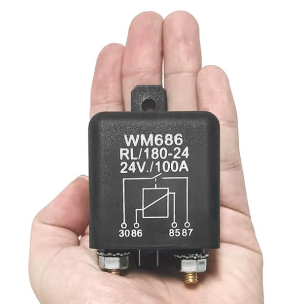 Bilrelæ Startrelæ 12V 200A 12V 200A