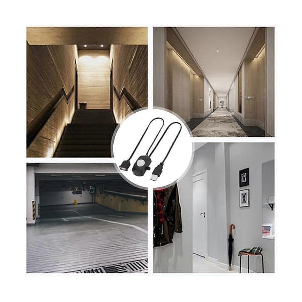 5 stk. DC 5V/12V/24V USB PIR Infrarød Bevægelsessensor Switch til LED-lysstrimmel Intelligent B