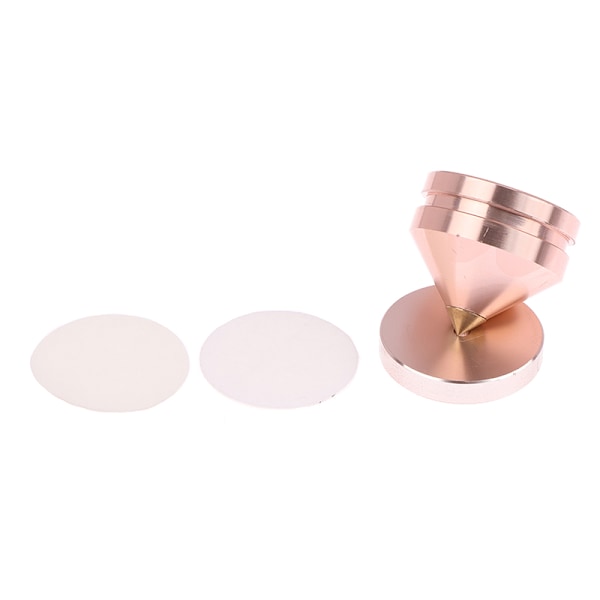 1 Sæt Højttaler Højttaler Spikes Stativ Fødder Absorberende Stiftspids Rose Gold