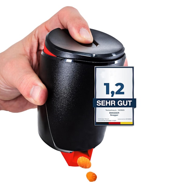 Automatisk Snacksdispenser Håll Dina Fingrar Rena Snacksdispenser för Torkad Frukt Red