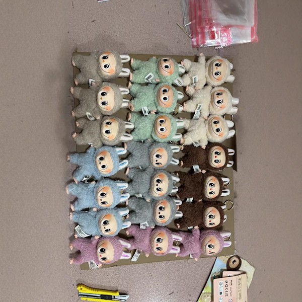 Bubble Sit Pull Party Vinyl Bubble Blind Box Macaron Anden Generation Macaron 17 The second generation of Meizizi
