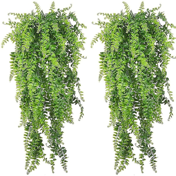 Artificial Hanging Vines Plants Reptile Tank Habitat Decorations Climbing Terrarium Plant