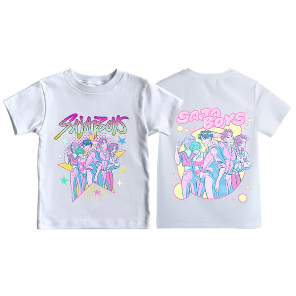 K-Pop Dæmonjægere T-shirt hvid2 white2 100
