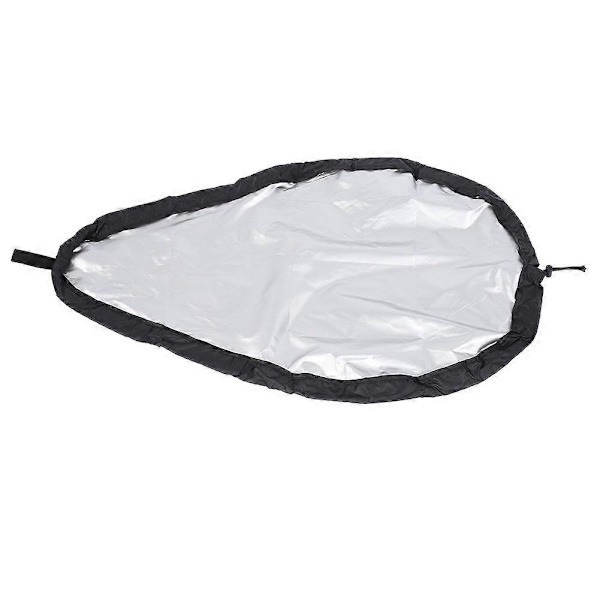Universal Fit Protective Kayak Canoe Cockpit Cover Black M