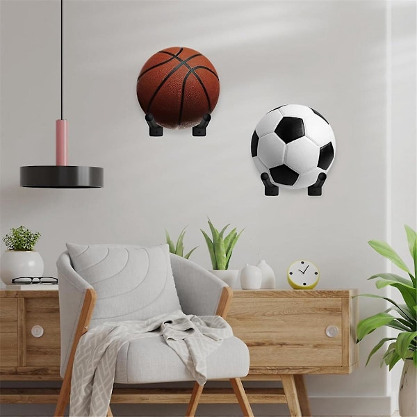 Medicinsk bollhållare, väggmonterat träningsbollställ för gym garage förvaring yogaboll, för yogaboll/stabilitetsboll/basketboll