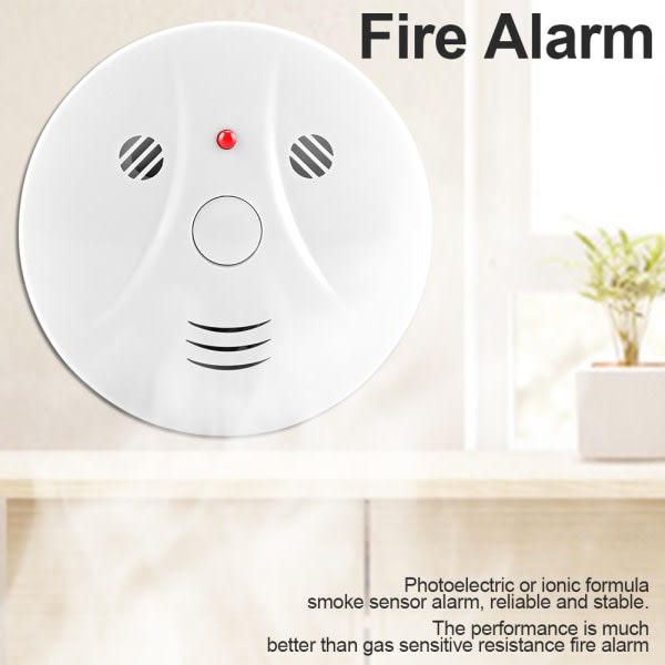 9V Anti-Dust Fire Alarm Detector Sensor Battery Powered for