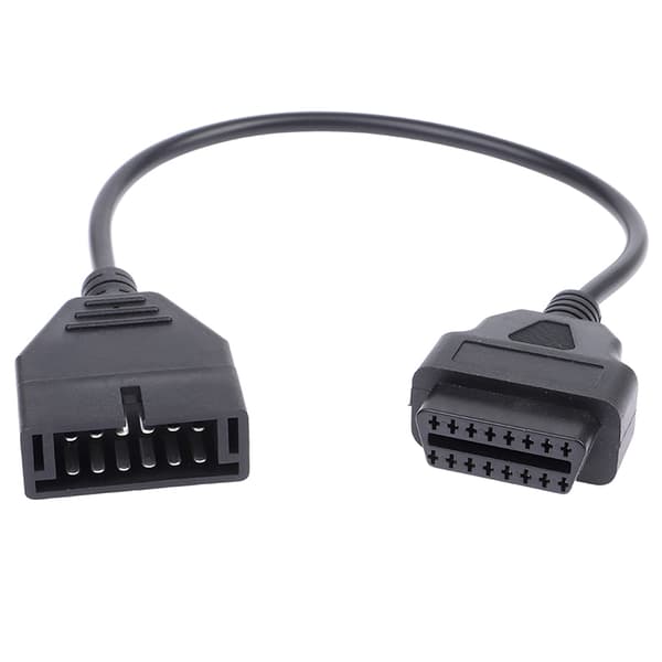 12Pin OBD1 til 16Pin OBD2 Konverter Adapterkabel til GM Diagnos