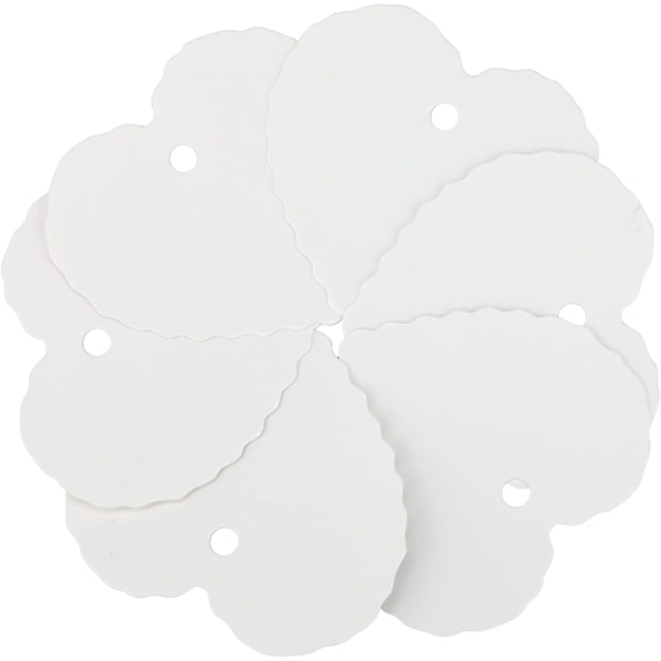 100 Kraftpapiretiketter, Gaveetiketter, Bagasjelapper - Tomme etiketter for deg
