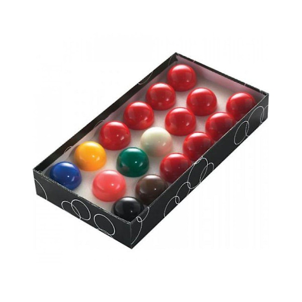 Powerglide Classic Standard 17 Snookerbollar Set Professionell 37,5mm - Förpackad