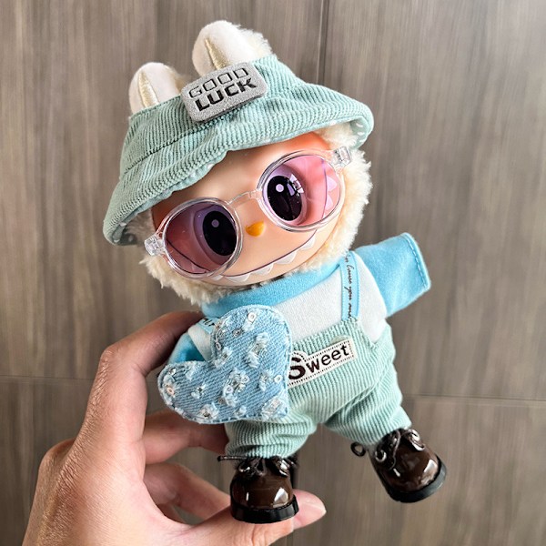 Labubu Vaatesetti Nuken Tarvikkeet 15/17cm Labubu V2 V1{ee} (L-9)