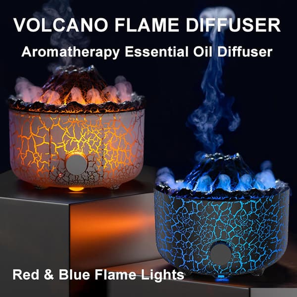 Ultralyd Luftfukter Med Fjernkontroll 560ml Aromaterapi Diffuser 2 Spraymoduser For Hjemmet