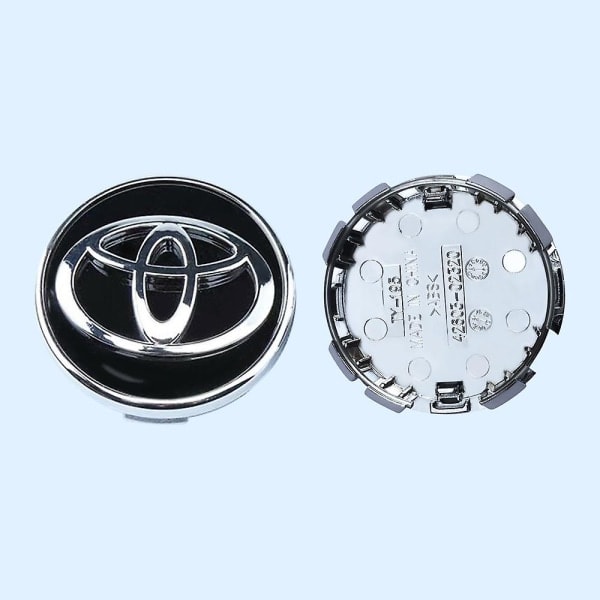 Toyota 4 62mm Navkapsel Senter Nav Kapsel For Logo Merke Svart