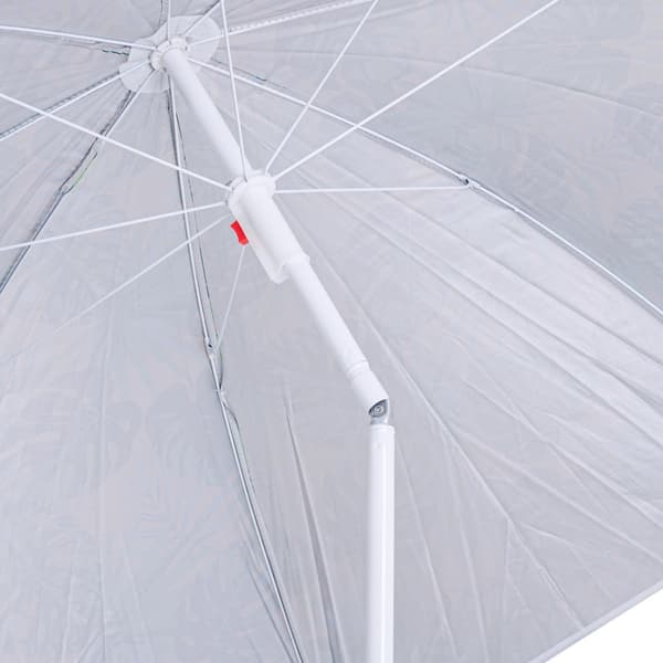 Strandparasoll / Parasoll - 150 cm 970 Gröna löv