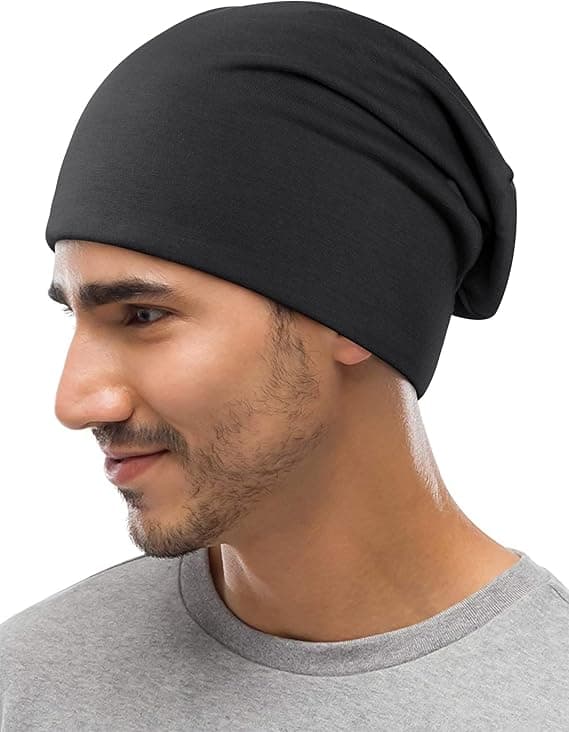 2 stk. klassisk hue til mænd og kvinder, unisex strikhue lang hue til vinter
