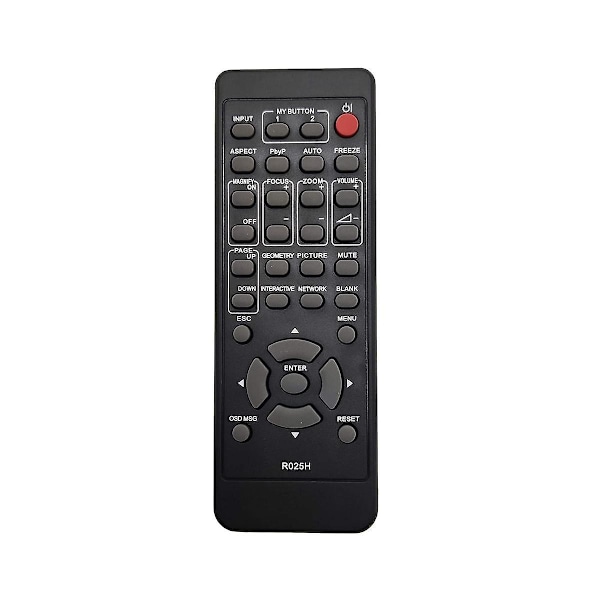Fjernkontroll R025h for Projektor Cp-x5555 Cp-x5550 Cp-wx5505 Cp-ew5001wn Cp-ex3051wn Lp-aw4001 Lp {ee} Black