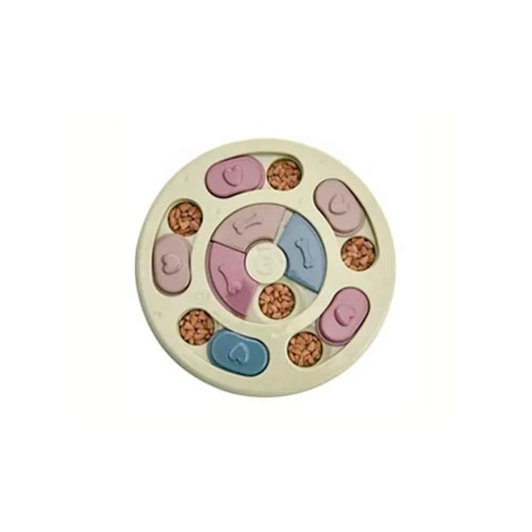 Interactive Round Dog Puzzle Grön 360