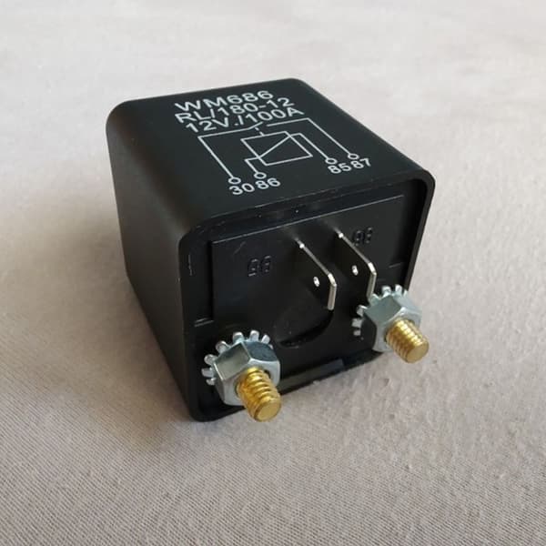 Auton käynnistysrele 12V 100A 12V 100A