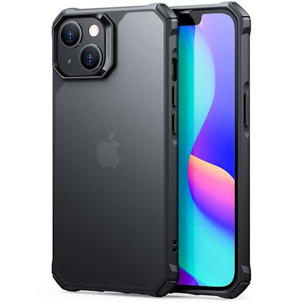 ESR iPhone 15 Plus / 14 Plus Deksel Air Armor Frostet Svart