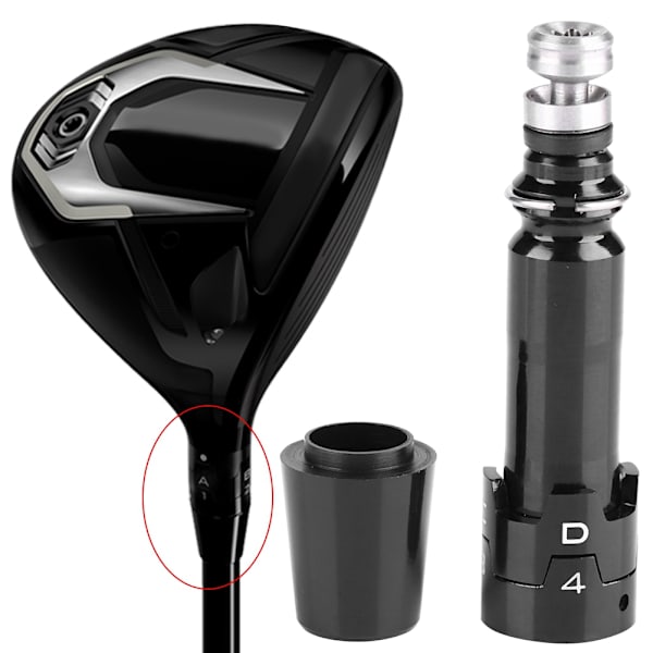 Golfhylsadapter för Titleist TS2 TS3 Driver (0.335) 0.1