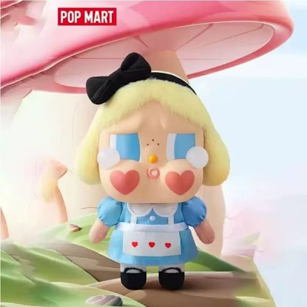 Itkevät vauvat -sarjan vinyylikasvoiset pehmolelut sokkolaatikossa, trendikäs riipus mini Crying Rabbit【1pc in box】