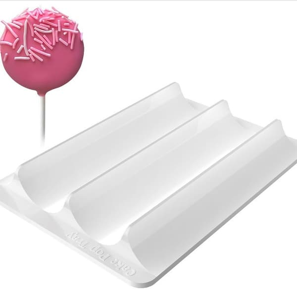 Nytt runt kakmått set med bricka{EE} White cutter + tray