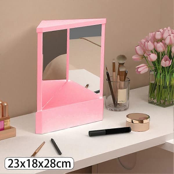 Ikke-vendbart spejl til makeup Kompakt makeupspejl Gave til kvinder Pudder Powder Large Size