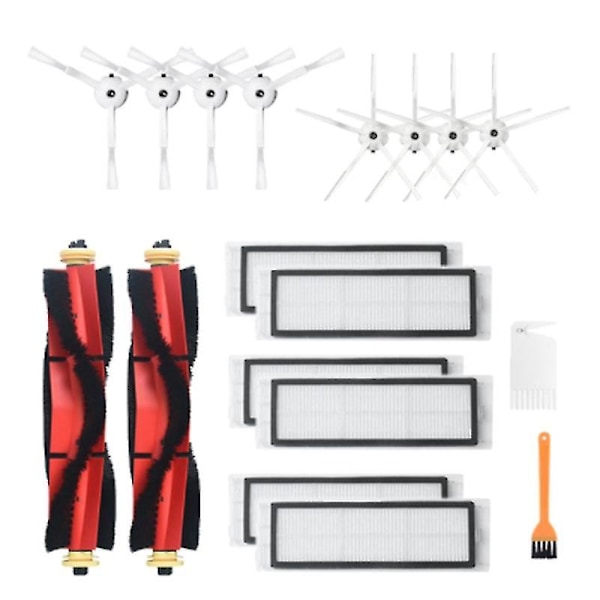 Sidebørste, hovedbørste og filter for Xiaomi Roborock S6 Maxv S6 Pure S6{EE}