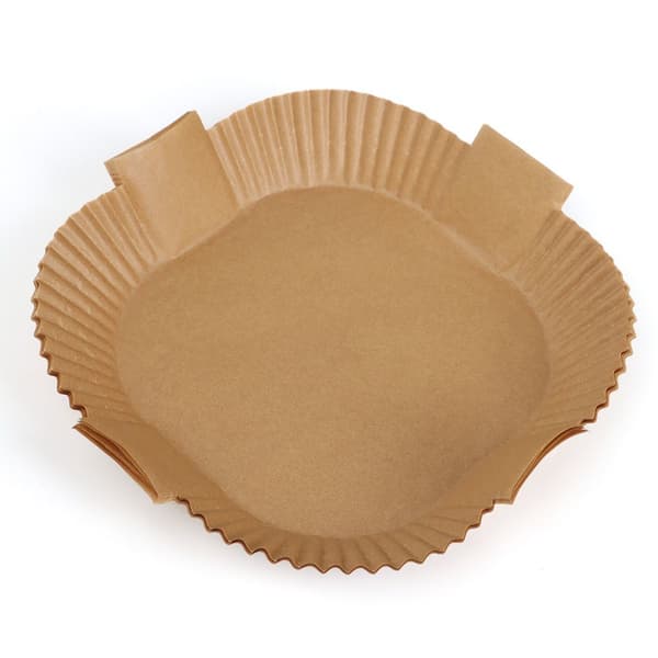 50 st Air Fryer Papper Engångs Bakplåtspapper