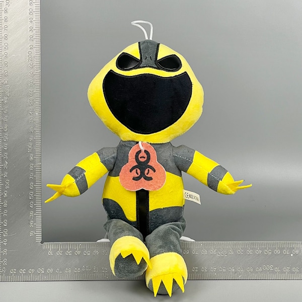 Nightmare Critters Plyschleksak Yarnaby Gosedjur Poppy Playtime Dockor Barnpresent Yellow frog