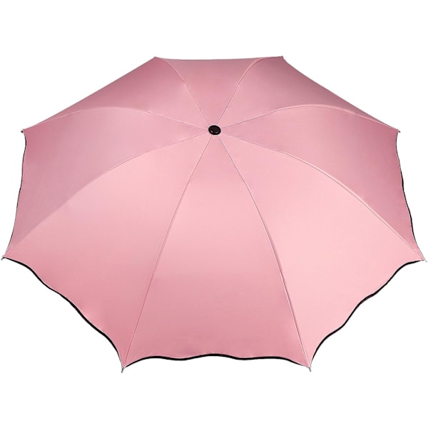 Sakura Paraply - Vindtæt Anti Regn/Sol. Kirsebærblomst Foldbar{ee]
