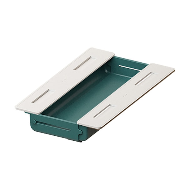 Förvaringslåda för skrivbord, pastalåda, självhäftande förvaring för hemmakontor White