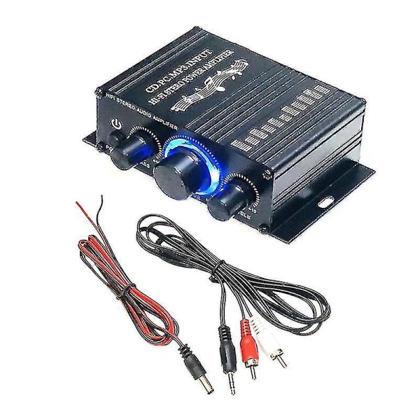 Mini Amplifier Hifi Car Stereo Music Receiver Fm Mp3 Power Amplifier