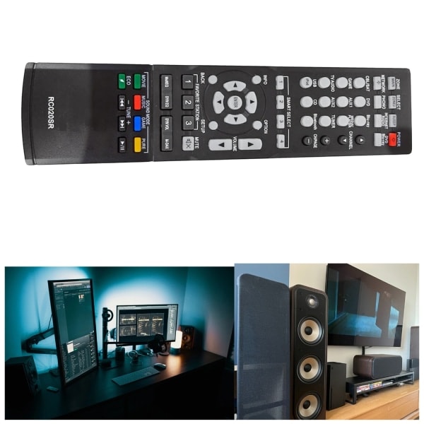 Kaukosäädin Marantz RC020SR NR1504 RC018SR NR1403 NR1501 RC006SR Slim Line 5.1 -kanavaiseen AV-surround-kotiteatteriin{EE}