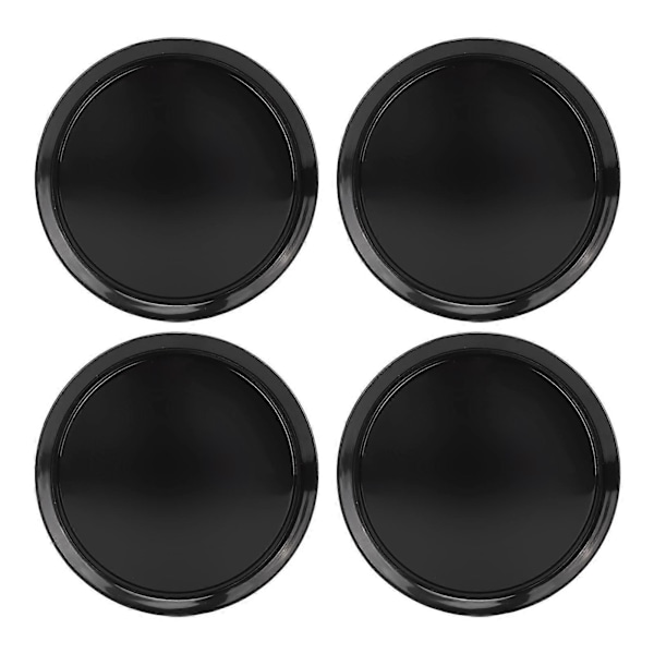 4 st. Navkapslar för hjulnav 74 mm - Stilren design, pålitligt skydd - Bilfälgsnavkapsel med metallring för fordon