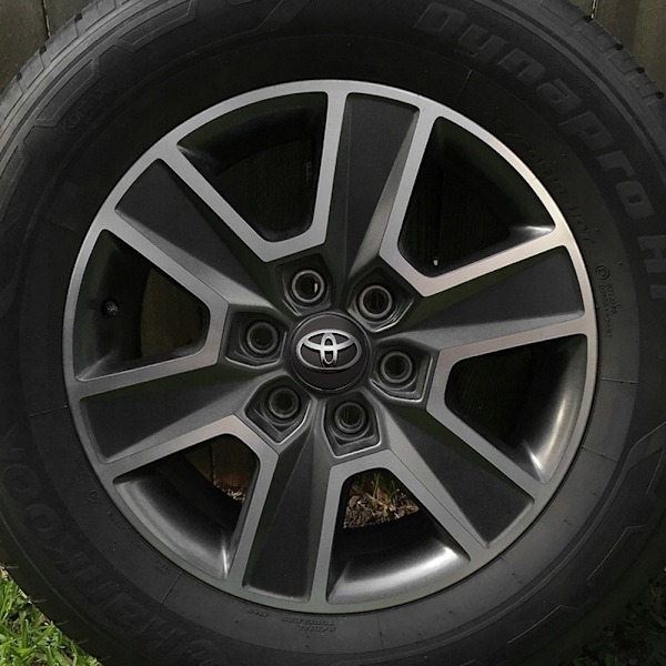 4-pak - Toyota Center Caps / Hjulkapselmærker - Bil 75 75 62mm - Black