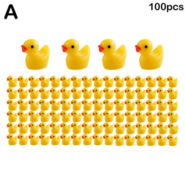 100/200 kpl Mini Kumiankkuri Pienoiskoossa Hartsi Ankkuri Keltainen Pieni D 100 kpl keltainen 100 kpl 100pcs yellow 100pcs