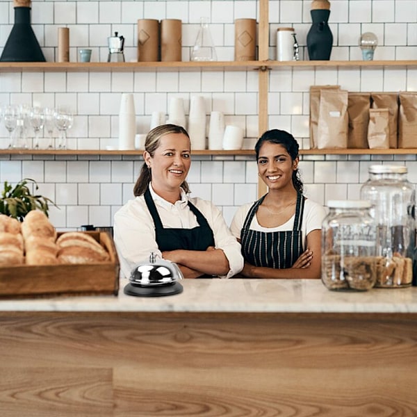 pcs Serviceclock Bordklokke Restaurantklokke i rustfrit stål