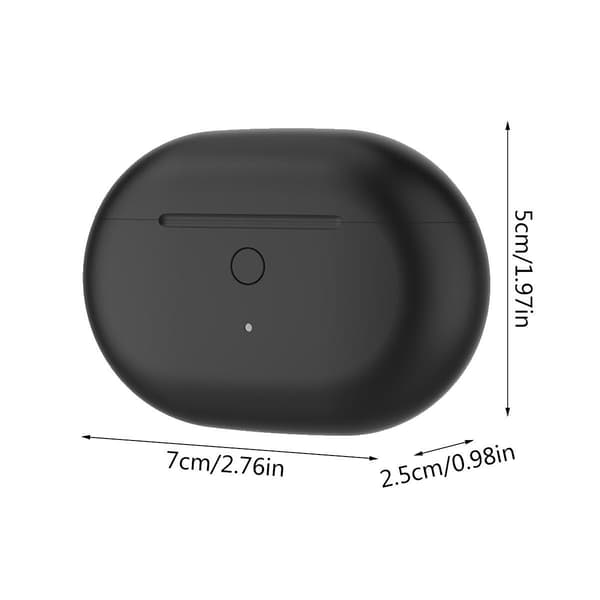 Studio Buds Ladeetui med Bluetooth-paringsknapp og 660mAh Erstatningsørepropp-etui