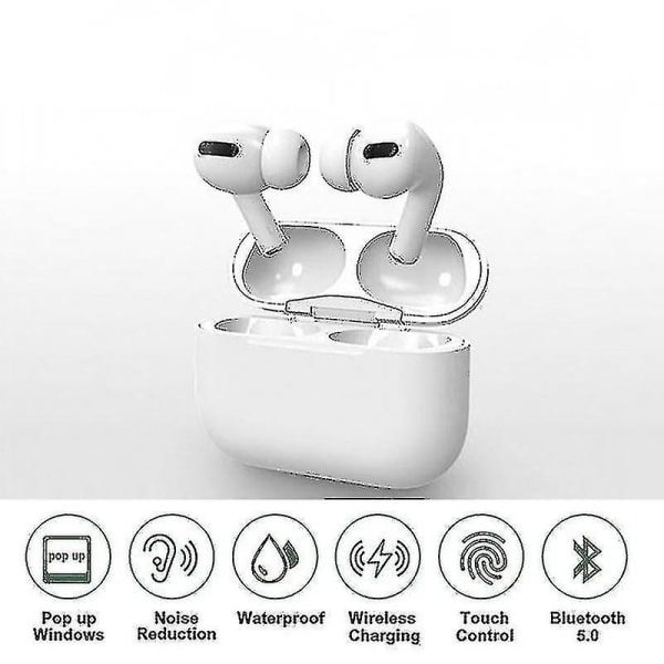Ap Pro Tws 1:1 trådlöst headset Brusreducerande popup-hörlurar In-ear-hörlurssensor Bluetooth -hörlurar Touch Control-hörlurar