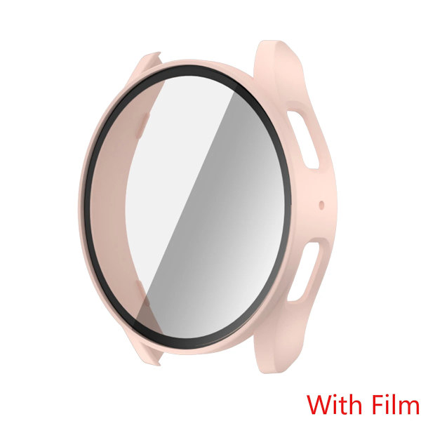 Hærdet glas + etui til Samsung Galaxy Watch 7 44 mm 40 mm skærmbeskytter Allround bumper etui til Galaxy Watch 7FE 40 44 mm SandP[ee] SandP For Watch 7 40mm