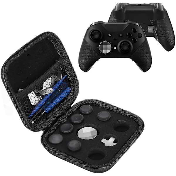 Korvaavat vivut Xbox One Elite Series 2 -ohjaimelle, 13 in 1 Metallinen Joystick Vaihto-osat, Peliohjaimen Vaihto Joystickit Vaihto Siivekkeet Lisätarvikkeet