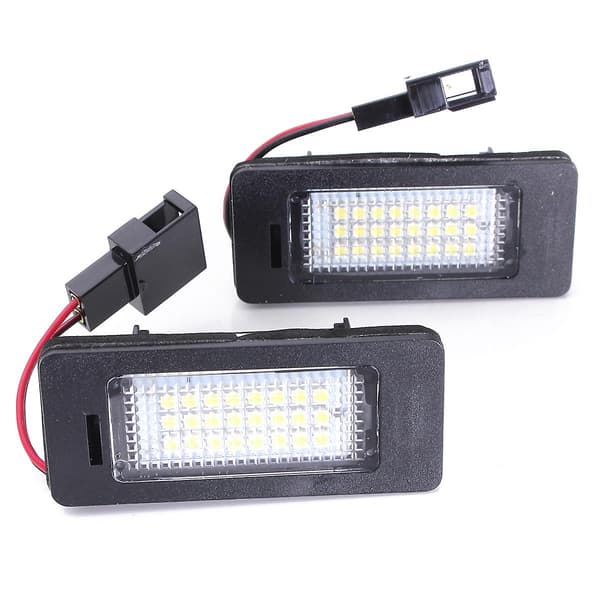 2x LED-nummerpladelys til A4 A5 Q5 S5 Tt 08-13 Fejlkodefri
