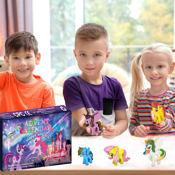 Jule Blind Box Børns Dyreverden Legetøjs Blind Box Gaveæske My Little Pony Doll