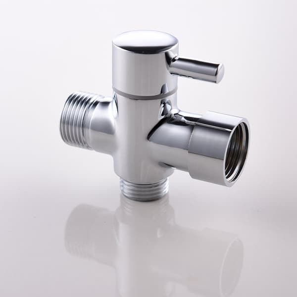 3-veis T-kobling med avstengningsventil for baderom 191