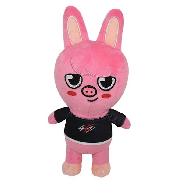 Skzoo - Stray Kids 20cm nukke, pehmolelu, Chan Leebit Dwaekki Jiniret Han Quokka, faneille, söpö lahja F F One Size