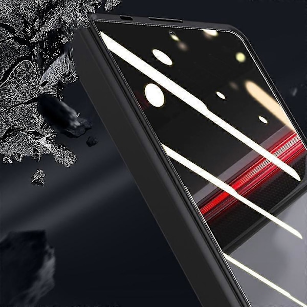 For Honor Magic V2 RSR Porsche Design Deksel Belagt PC Stativ Telefondeksel Med Anti-Spion Film Grå Grey Honor Magic V2 RSR Porsche Des