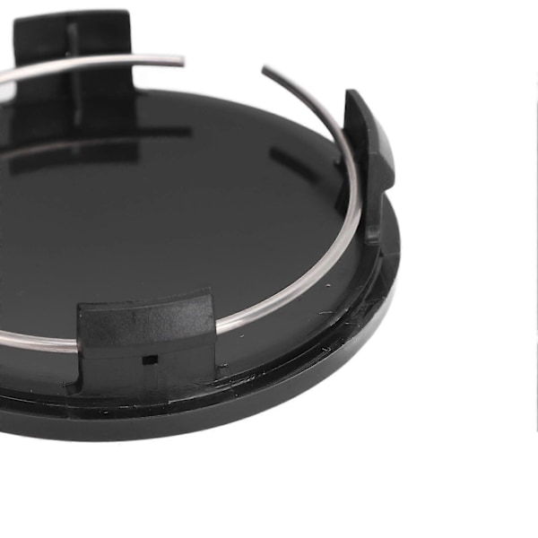 4 st. Navkapslar för hjulnav 74 mm - Stilren design, pålitligt skydd - Bilfälgsnavkapsel med metallring för fordon