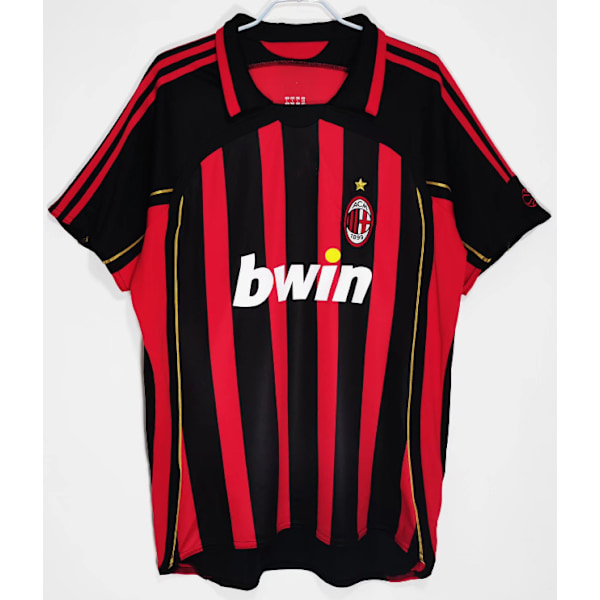 06-07 sæson AC Inter Milan hjemme retro trøje T-shirt Owen NO.7 Owen NO.7 S