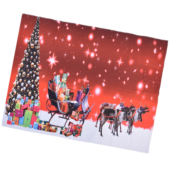 Juleveggteppe Hjem Julebakgrunn Veggteppe Juledekorasjon Hjem Hengende Teppe 200x150cm