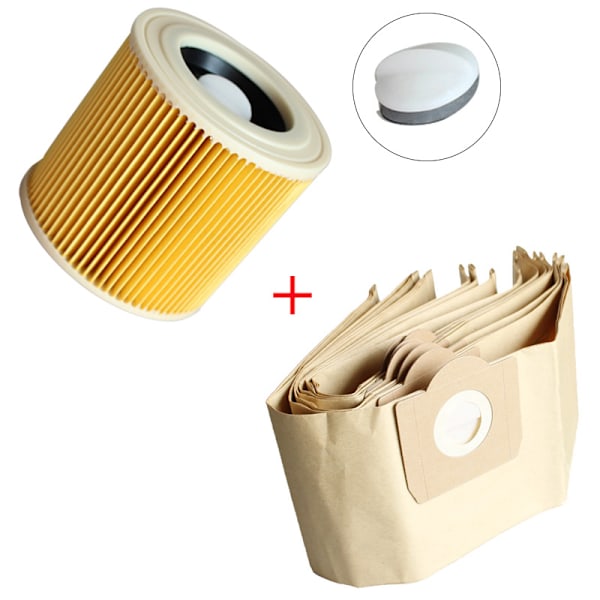 Imurinpussi 1x suodatin Karcher WD3 Premium -imurille